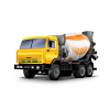 Website truck icons (bus, dumper, concrete mixer)