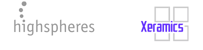 Образцы логотипов - highspheres и Xeramics