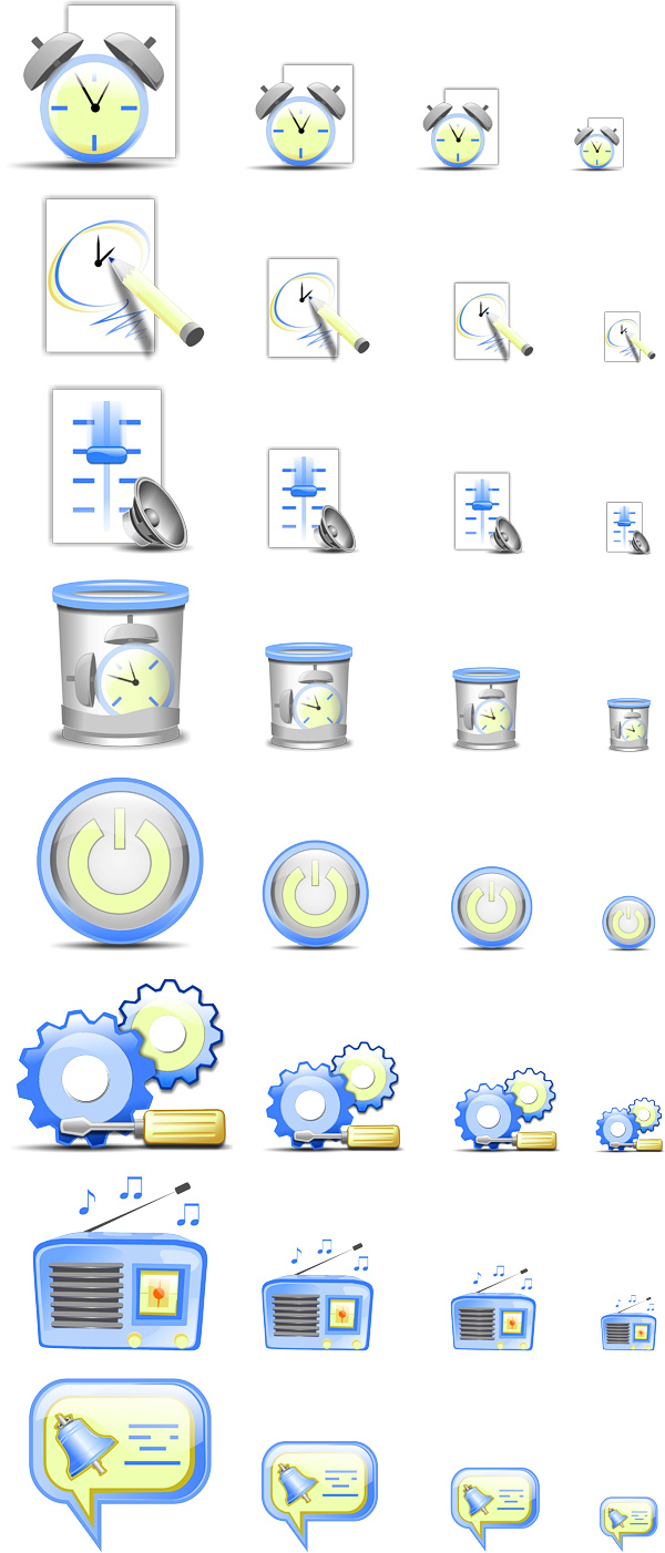 WakeMeUp! 2.0 (иконки для будильника, иконка, векторное изображение, icons, icon)