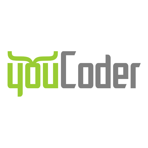 Youcoder - лого в стиле web 2.0 для портала, посвящённого программированию
